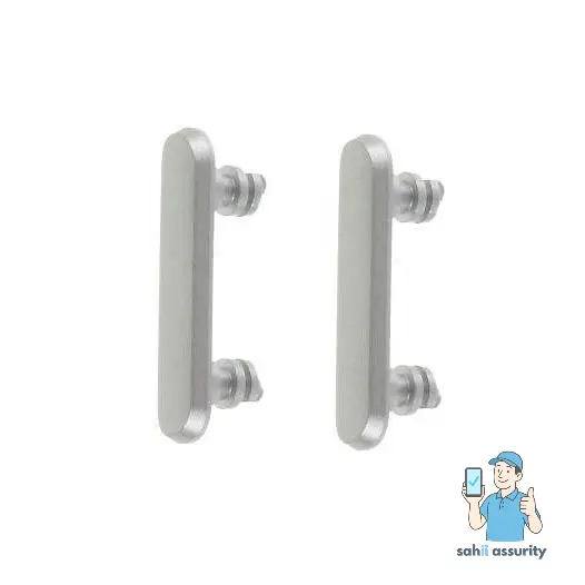 Volume Side Button Outer for Apple iPhone XR White thumbnail